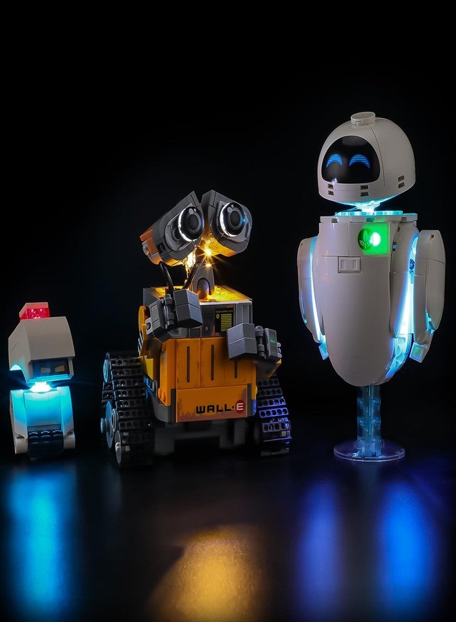 YEABRICKS LED Light for Lego-43279 Disney Wall-E and EVE Building Blocks Model (Building Set NOT Included) - Image 1